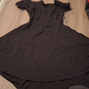 Elegant Black Women's Dress